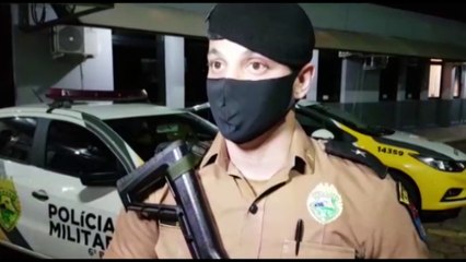 "Ato heróico": PM comenta sucesso em ação que salvou vida de mulher na passarela do trevo Cataratas