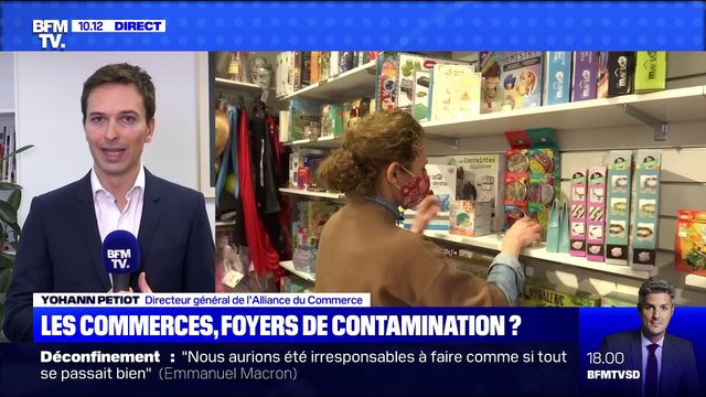 Les commerces, foyers de contamination ? - 12/12