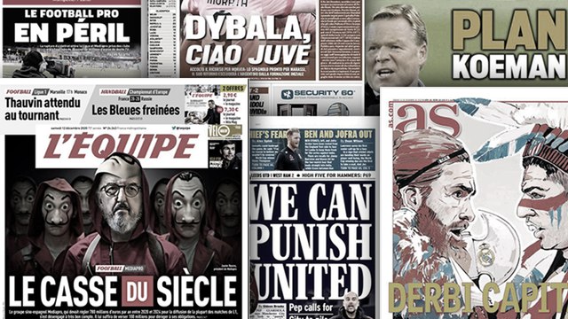 La presse française dézingue Mediapro, la décision forte d'Andrea Pirlo avec Paulo Dybala