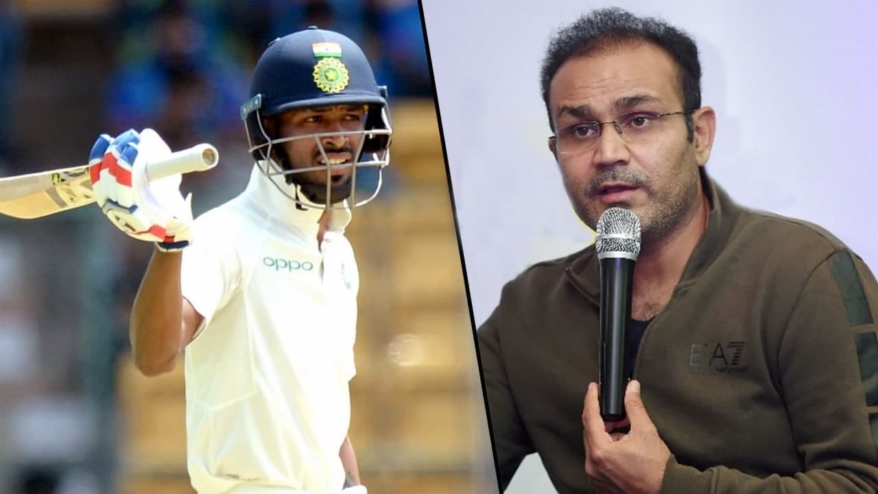 Ind vs Aus 2020 : Virender Sehwag - If Pandya Was Fit To Bowl,He Would Have Been Part Of Test Squad