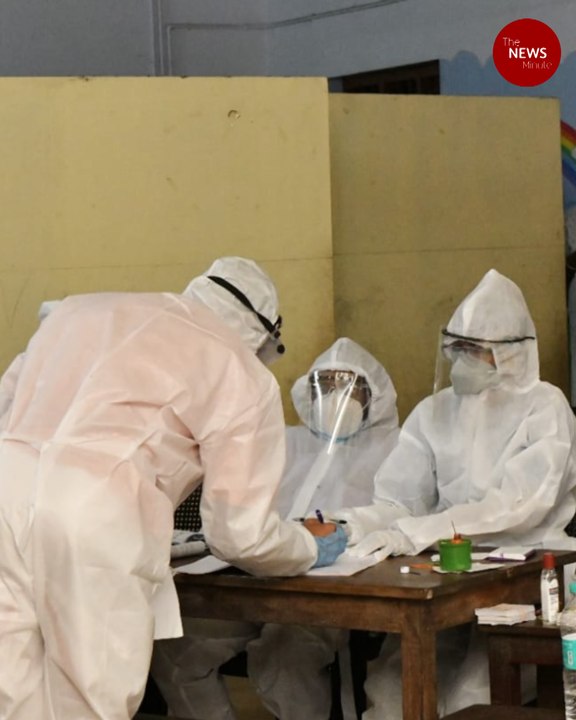 Wearing PPE, COVID-19 patients cast vote in Kerala local body polls