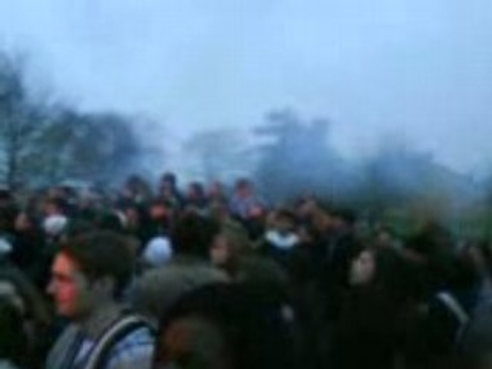 1er jour de blocus au lycée de la vallée de chevreuse