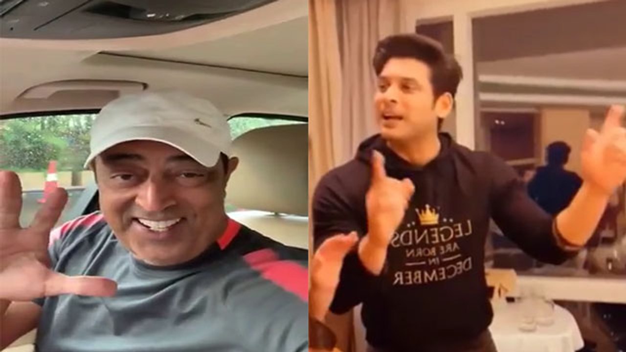 Vindu Dara Singh wishes Sidharth Shukla 40th Bi...