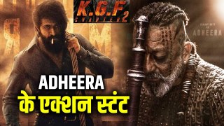 Sanjay Dutt Refuses A Body Double For The Climax Scene Of Action-Packed KGF 2 | Yash