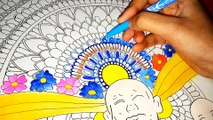 Buddha Mandala Art | Decorative art | Little Buddha | Step by step for beginners |