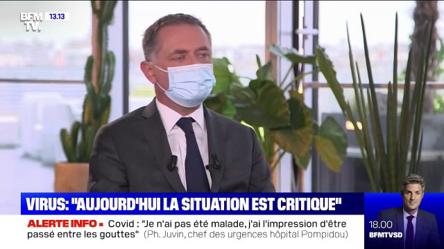Pr. Philippe Juvin sur l'épidémie de Covid-19: La situation est critique