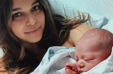 April Love Geary and Robin Thicke welcome third child: a son named Luca Patrick