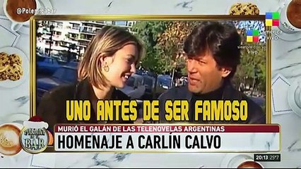 El homenaje de Polémica en el bar a "Carlín" Calvo