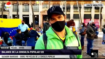 En Vivo - Balance de la Consulta Popular 12D