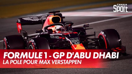 La pole pour Max Verstappen