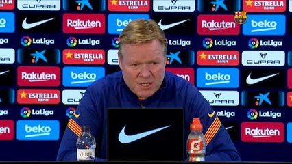 Koeman: "Si no tuviera la confianza de los jugadores no podría trabajar"
