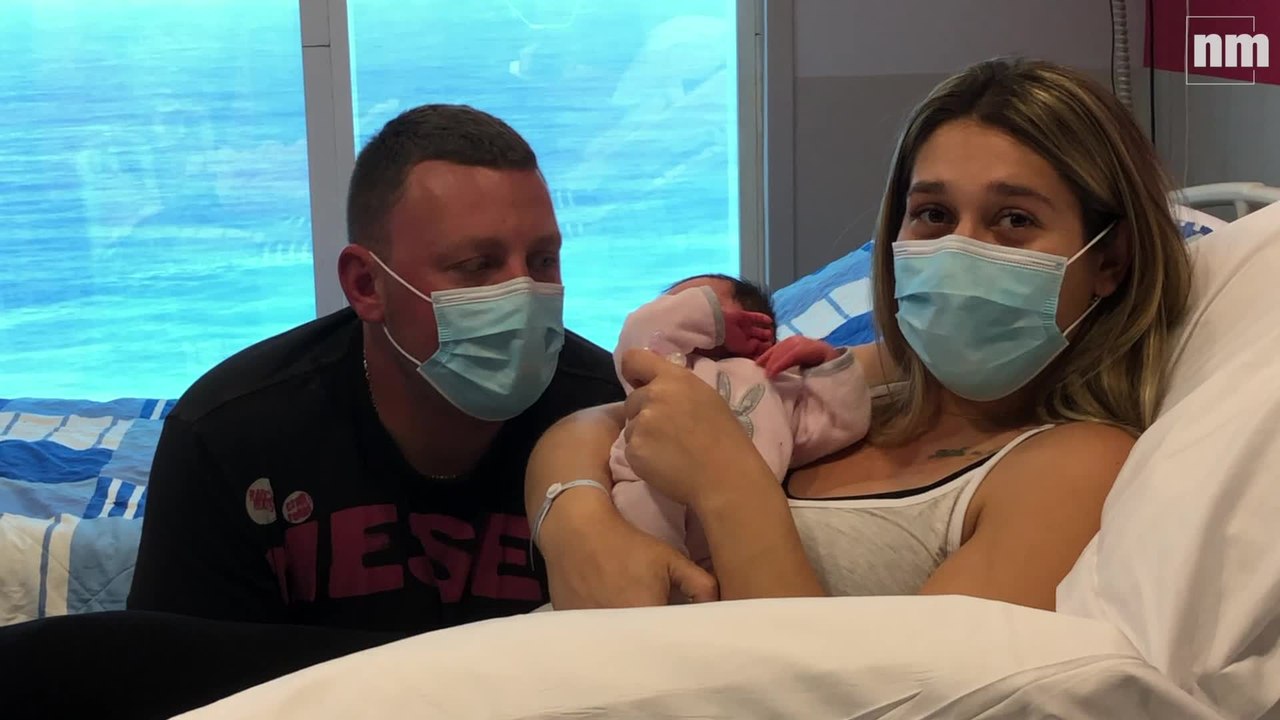 Du "stress" mais surtout beaucoup de bonheur... Voici Nathanaël et Ilona, des bébés du confinement
