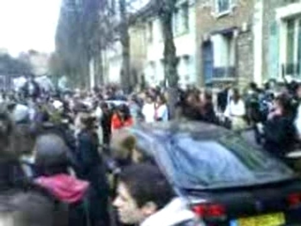 2e jour de blocus au lycée de la vallée de chevreuse