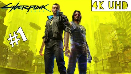Cyberpunk 2077 - Gameplay #1 - 4K UHD | Corpo Lifepath [No Commentary]| CD PROJEKT RED
