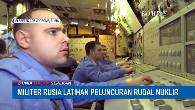 Militer Rusia Latihan Peluncuran Rudal Nuklir