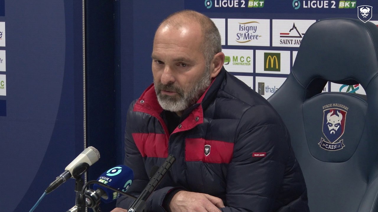 J15 Ligue 2 BKT : Les réactions de P.Dupraz et J.Pi après SMCaen 0-0 ESTAC Troyes