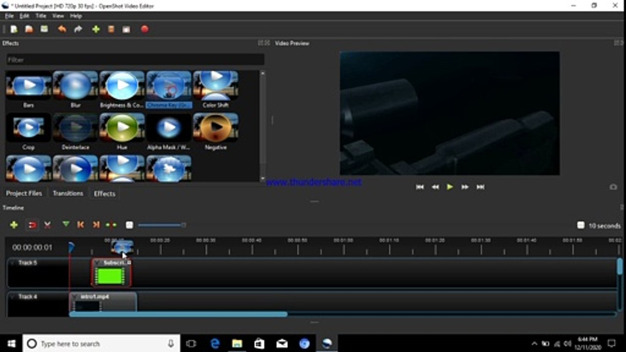 ADD SUBSCRIBED BUTTON USE OPEN SHOTVIDEO EDITOR
