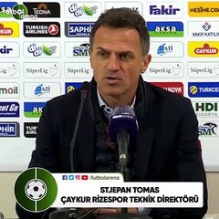 Stjepan Tomas: "Çok önemli bir 3 puan kazandık"