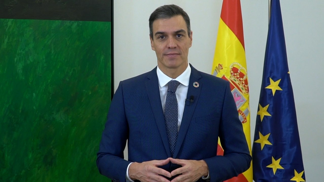 Sánchez: "La emergencia climática es el mayor desafío de nuestra civilización"