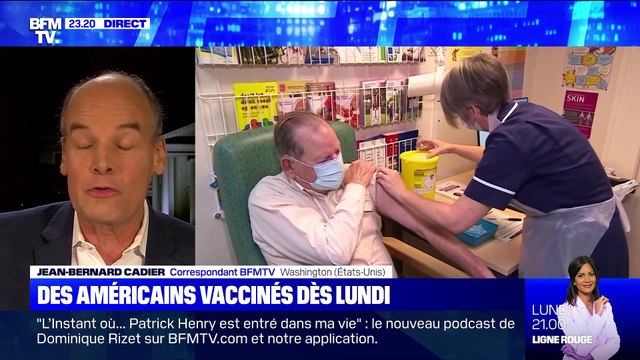 Covid-19: des Américains vaccinés dès lundi - 12/12