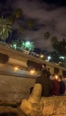 Aglomeraciones en el entorno del Puente de Triana