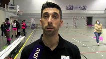 Le coach André Sa après la défaite d'Istres Provence Volley contre Venelles