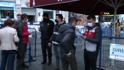 'Sıkılıyorum' dedi, Taksim'e gelip ceza yedi
