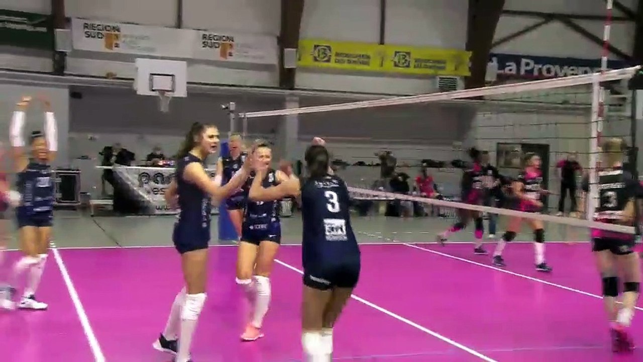 Istres Provence Volley - Venelles : quelques beaux points du match
