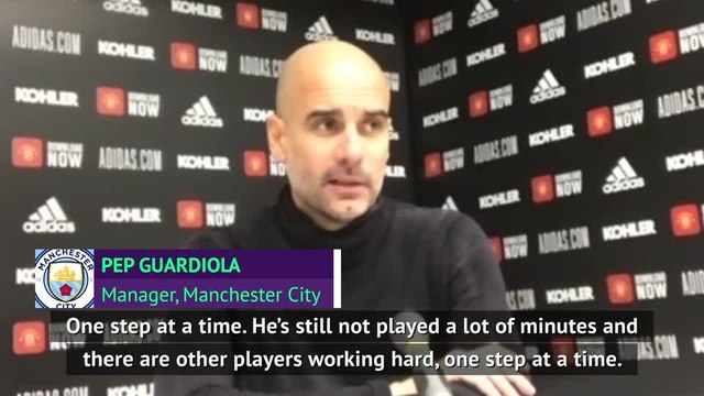 Guardiola missing 'incredible' Aguero after Manchester derby stalemate