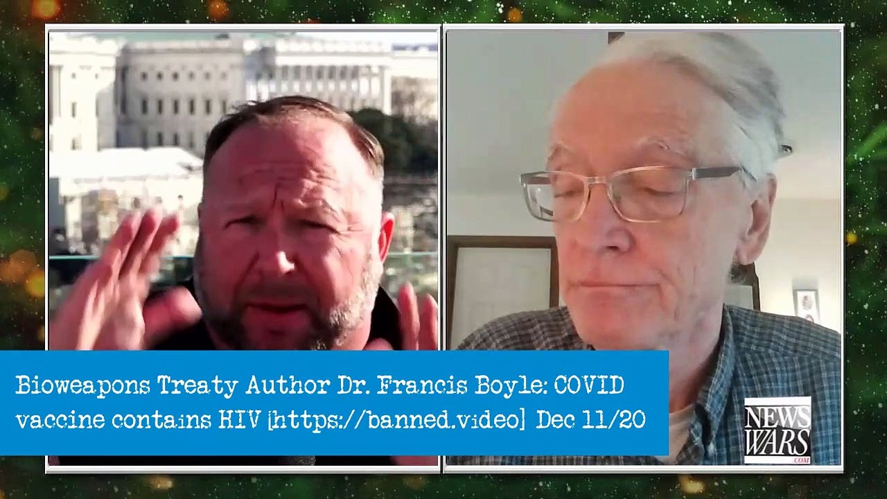 Bioweapons Treaty Dr  COVID vaccine contains HIV