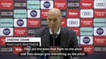 Zidane hails Real team after derby win