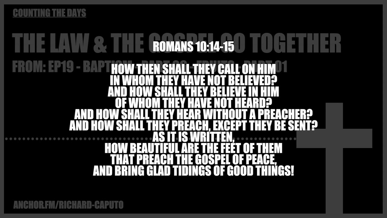 The Law & The Gospel Go Together