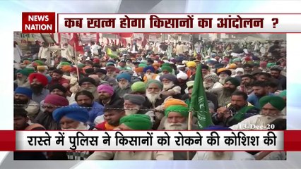 Farmers' Protest: Police has locked up barricades at Singhu border