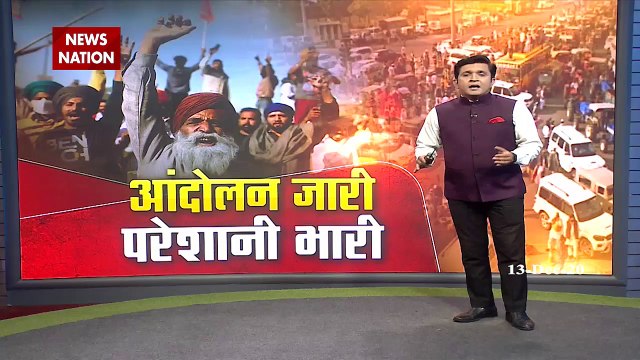 Farmers' Protest: Tractor rally of farmers on Delhi-Jaipur highway