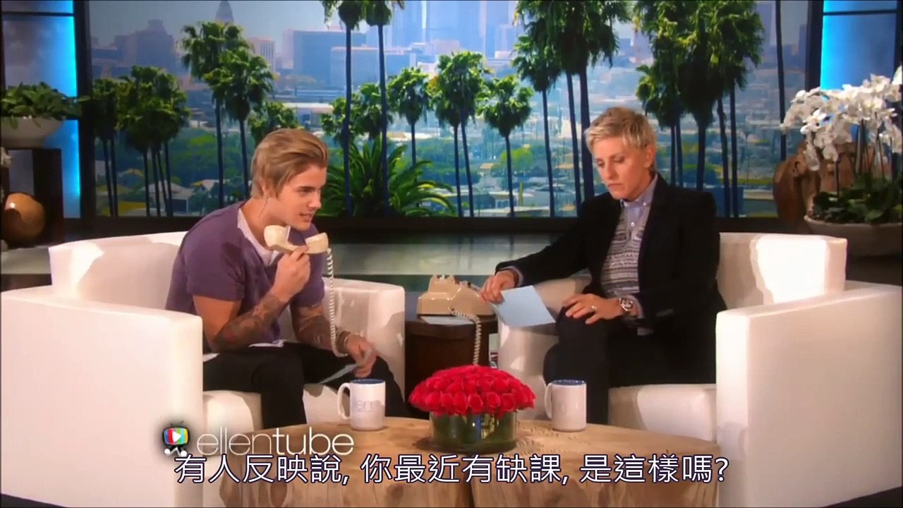 【字幕】Justin Bieber Prank Calls a Fan 2015.02