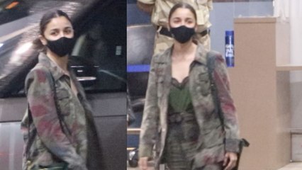 Alia Bhatt spotted at Kalina Airport |FilmiBeat