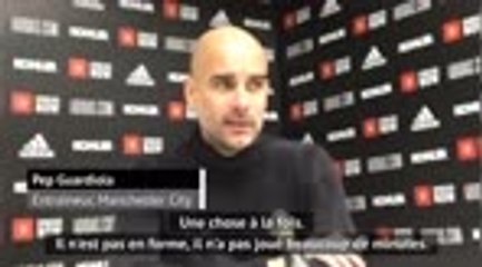 12e j. - Guardiola : "Agüero nous manque"