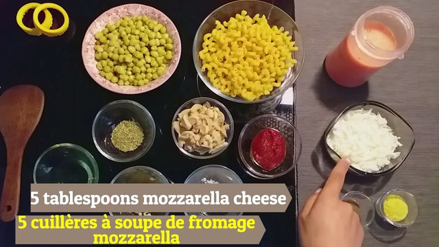 طريقة تحضير معكرونة بالفطر والبازلاء بدون لحم والطعم روعة _ وجبة اقتصادية وخفيفة | How to prepare pasta with mushrooms and peas without meat and the taste is wonderful _ an economical and light meal