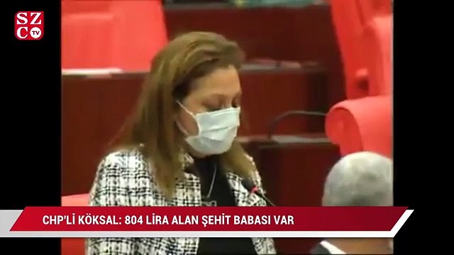 CHP’li Köksal’dan şehit ailelerinin düşük maaşına tepki: 804 lira alan şehit babası var