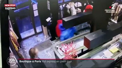 Ils braquent un magasin de luxe sans arme ni violence (vidéo)
