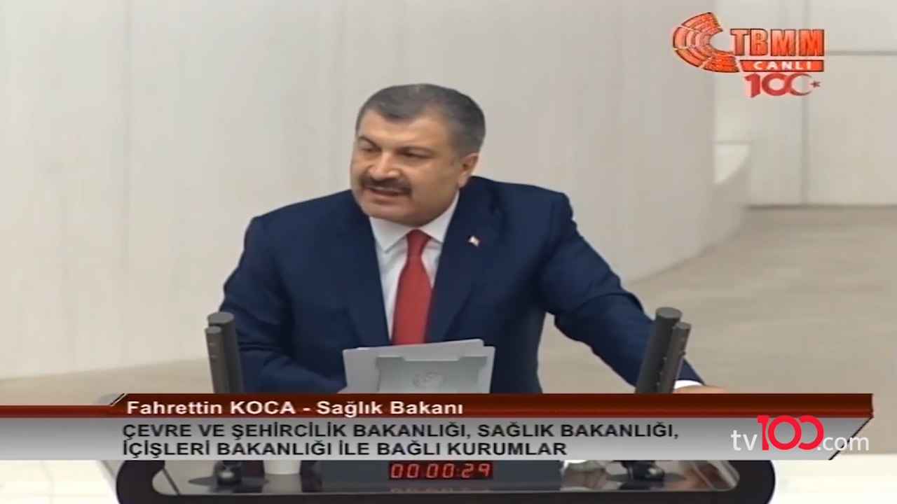 Bakan Koca sesi titreyerek tek tek saydı!