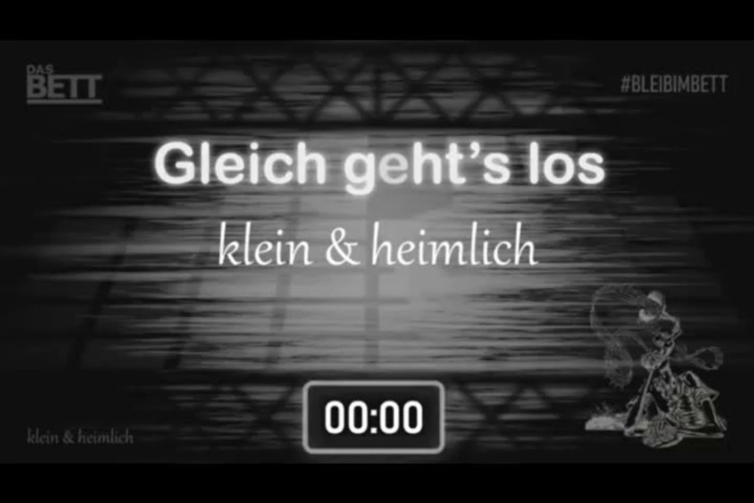 Livestream 5.2020---klein & heimlich @ DAS BETT--Frankfurt am Main
