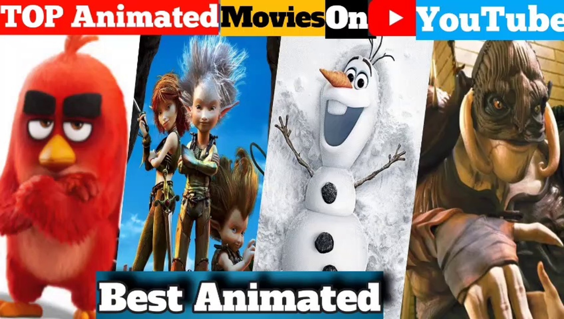 Best animated movies available best sale on youtube