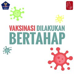 Motiongrafis : Vaksinasi Dilakukan Bertahap