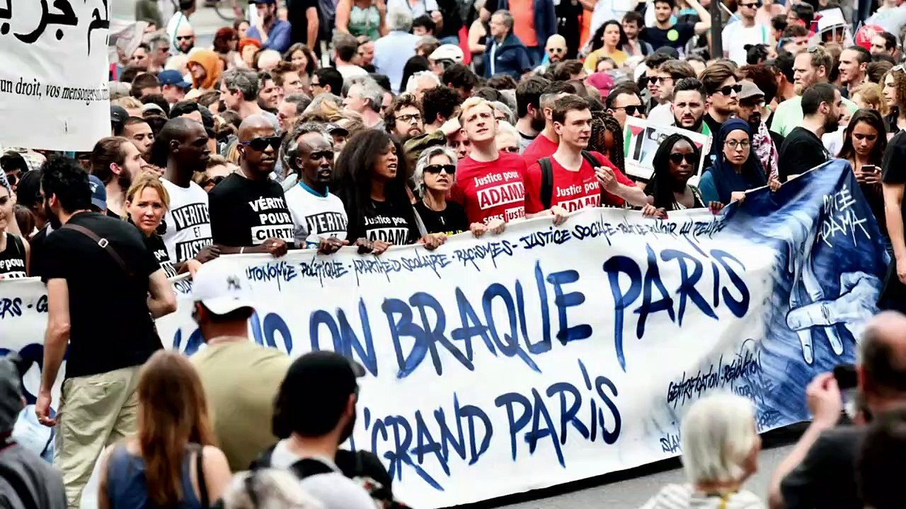 Assa Traoré, soeur d'Adama Traoré  désignée "Guardian of the Year" par le magazine Time pour son combat contre les discrimination
