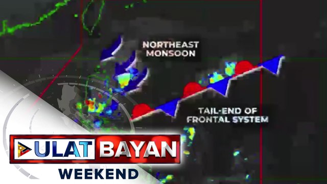 PTV INFO WEATHER: Tail end of a frontal system, nakaaapekto sa Eastern section ng Luzon; Amihan, nagpapaulan sa Northern Luzon