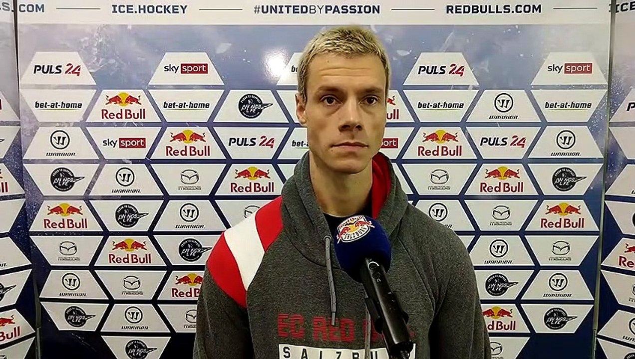 Thomas Raffl (RBS) vor dem Spiel gegen Wien.