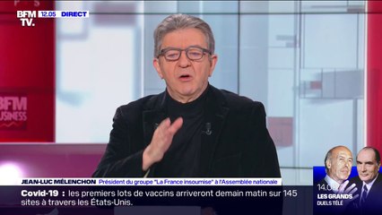 Manifestation à Paris: pour Jean-Luc Mélenchon, "le préfet Lallement vit la population comme une sorte de classe dangereuse, c'est excessif"