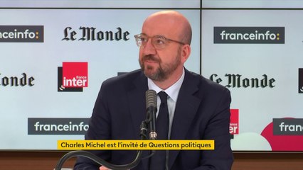 Charles Michel : "Quand je m'adresse au président chinois, ou au président américain, c'est avec la confiance, la légitimité qui est reflétée par les 27 chefs d'État et de gouvernement, et les 450 millions de citoyens qu'ils représentent."