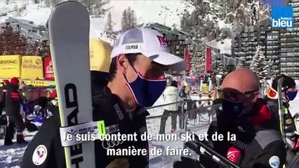 Johan Clarey plutôt "content" après sa première descente de la saison